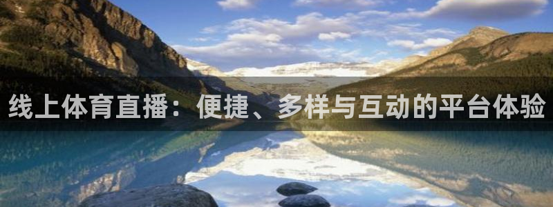 线上体育直播：便捷、多样与互动的平台体验